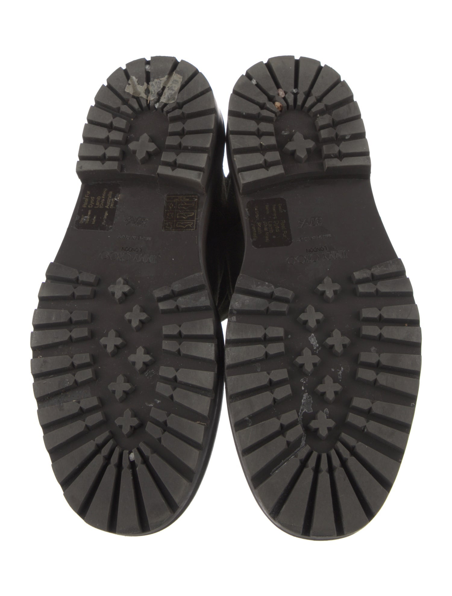 Jimmy Choo Suede Combat Boots